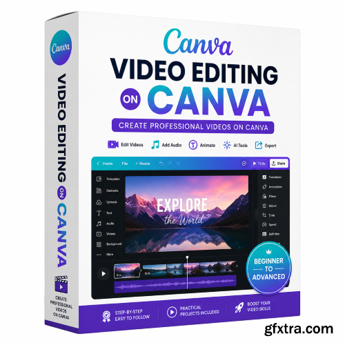 Udemy - Video Editing on Canva | Create Professional Videos on Canva