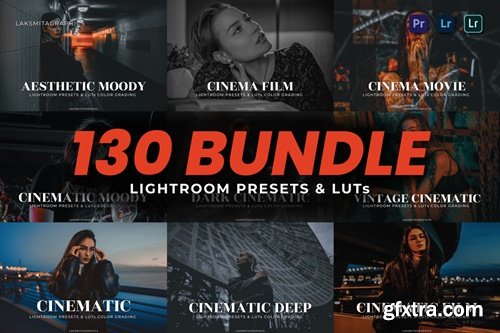 130 Lightroom and Luts Bundle