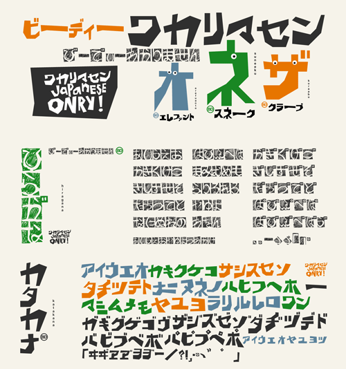 BD Wakarimasen - Single Japanese Style OTF