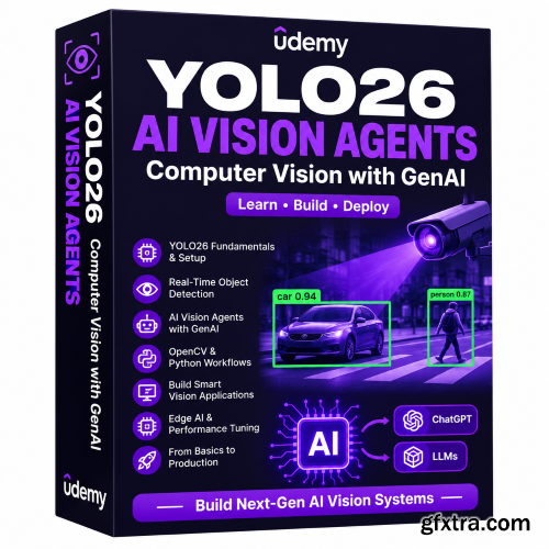 Udemy - YOLO26 & AI Vision Agents: Computer Vision with GenAI