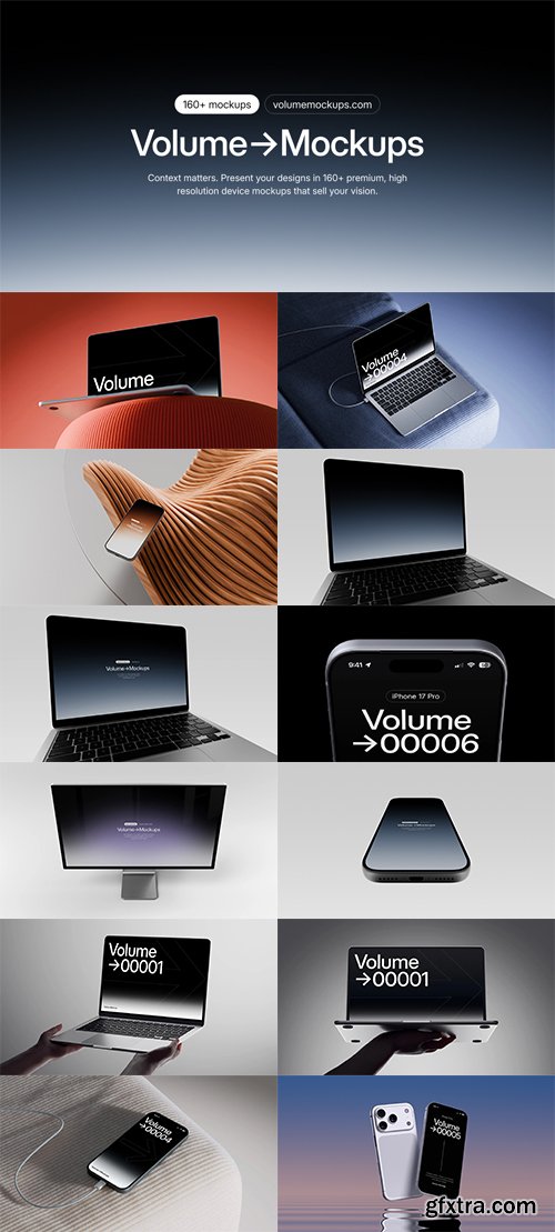 VolumeMockups All Premium Mockup