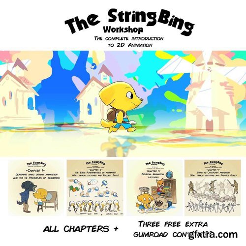 Gumroad - Toniko Pantoja - (FULL VERSION) The Complete Introduction to 2D Animation - Full Package