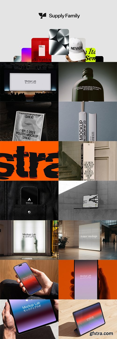 Supply.family Mockup List