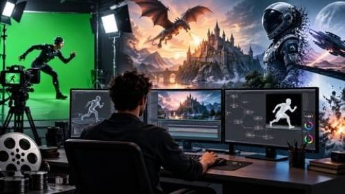 'Udemy - VFX & Animation Masterclass: Compositing, Tracking & Effects' 'Udemy - VFX & Animation Masterclass: Compositing, Tracking & Effects'