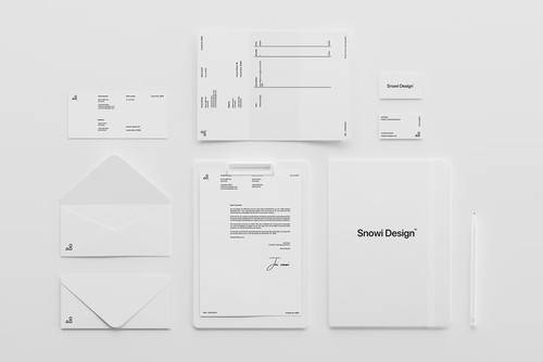 'Creative Market - Minimal White Brand Mockup Pack'
