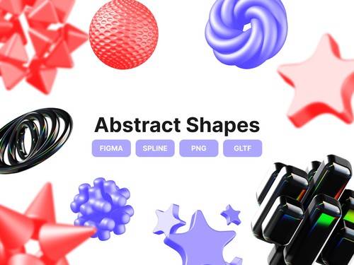 'Craftwork - 3D Abstract Shapes' 'Craftwork - 3D Abstract Shapes'