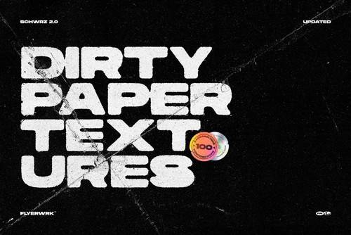 'Creative Market - Schwrz - 100 Dirty Paper Textures'