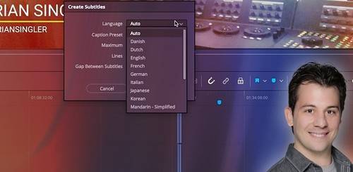 'Mixing Light - Using Resolve 18.5 Transcription & Subtitle Tools' 'Mixing Light - Using Resolve 18.5 Transcription & Subtitle Tools'