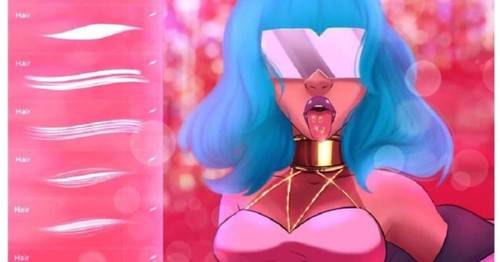'Brush Galaxy - Anime Hair Brushes'