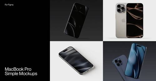 'WannaThis - iPhone 15 Pro simple mockups'