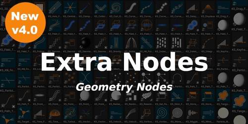'SuperhiveMarket - Extra Nodes for Geometry Nodes v4.0'