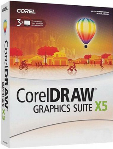 CorelDraw Graphics Suite X5 SP3 15.2.0.686 DVD