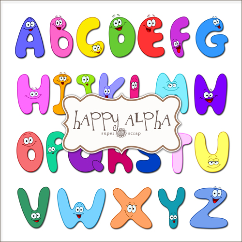 Scrap-kit - Happy Alpha