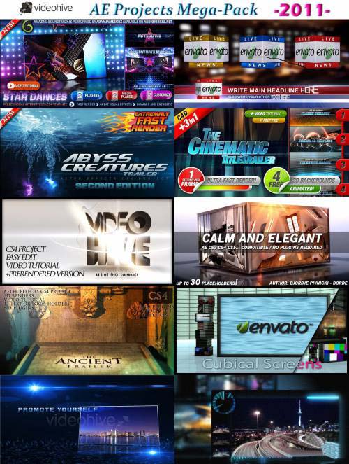 After Effects Project - VideoHive Mega-Pack 2011