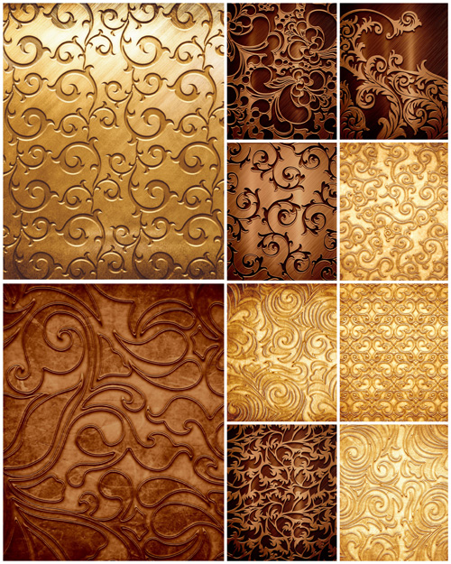 Golden Backgrounds - Gold, textures, backgrounds