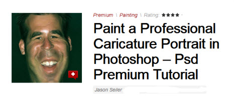 PSD Tuts+ Paint a Professional Caricature Portrait in Photoshop