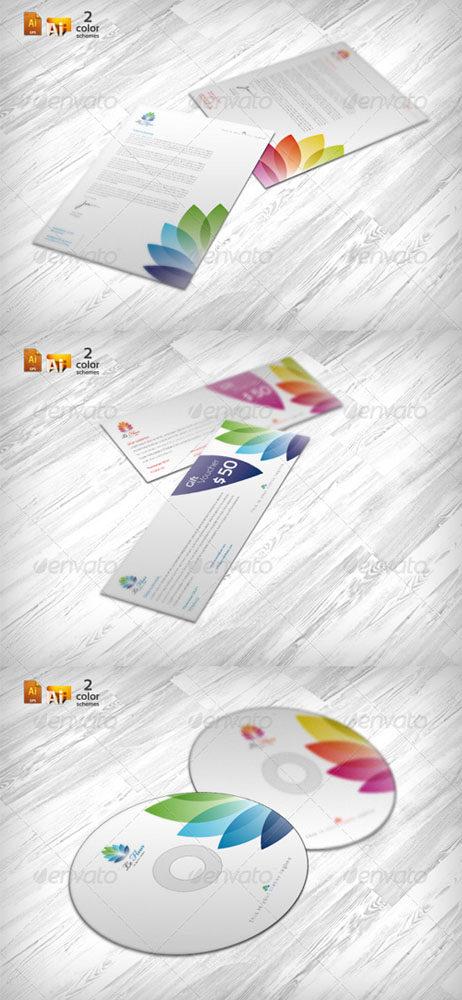 GraphicRiver - RW Colorful Print Package 236286
