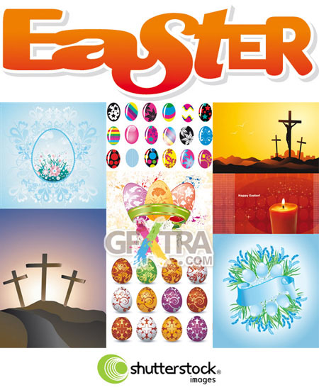 Shutterstock Easter in Vector