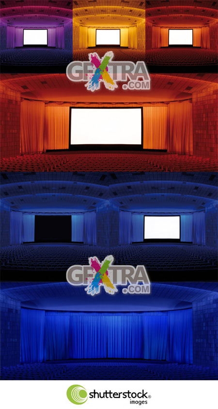 Shutterstock Empty Cinema Auditorium HQ