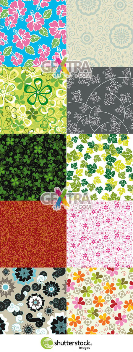 Shutterstock Floral Background (Part 06)