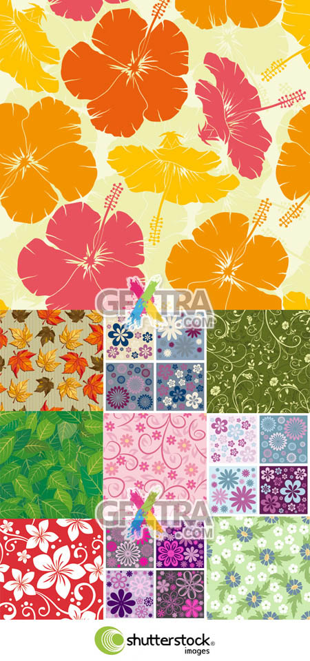 Shutterstock Floral Background (Part 07)
