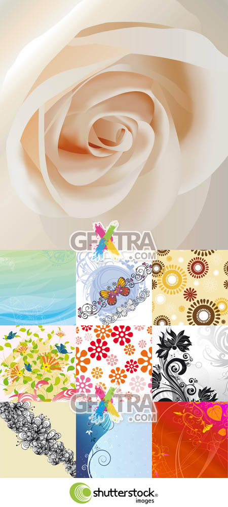 Shutterstock Floral Background (Part 12)