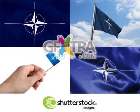 Shutterstock NATO Flag HQ