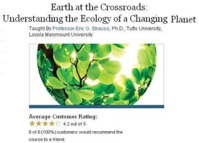 TTC Video - Earth at the Crossroads - Understanding the Ecology of a Changing Planet (2009)
