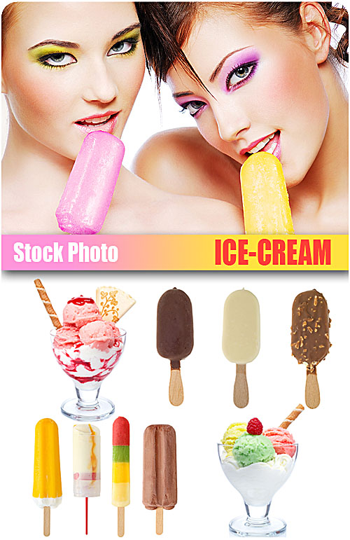 Stock Photo - Ice-cream