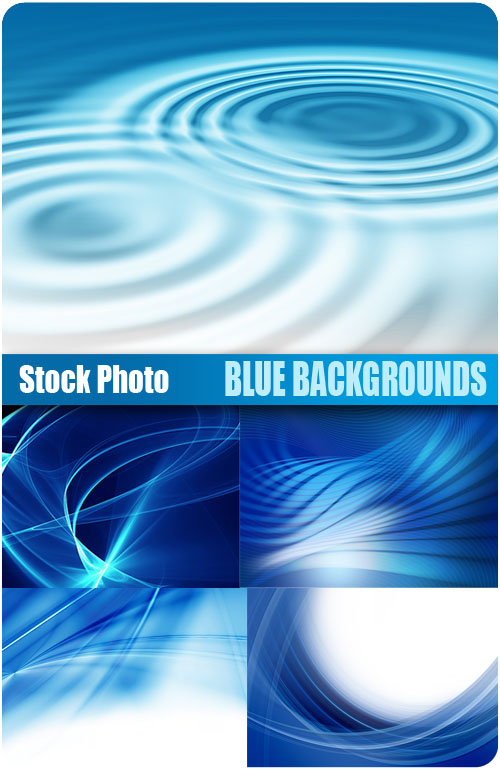 UHQ Stock Photo - Blue Backgrounds