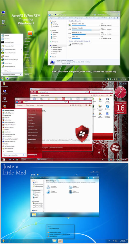 19 Awesome Themes For Windows 7