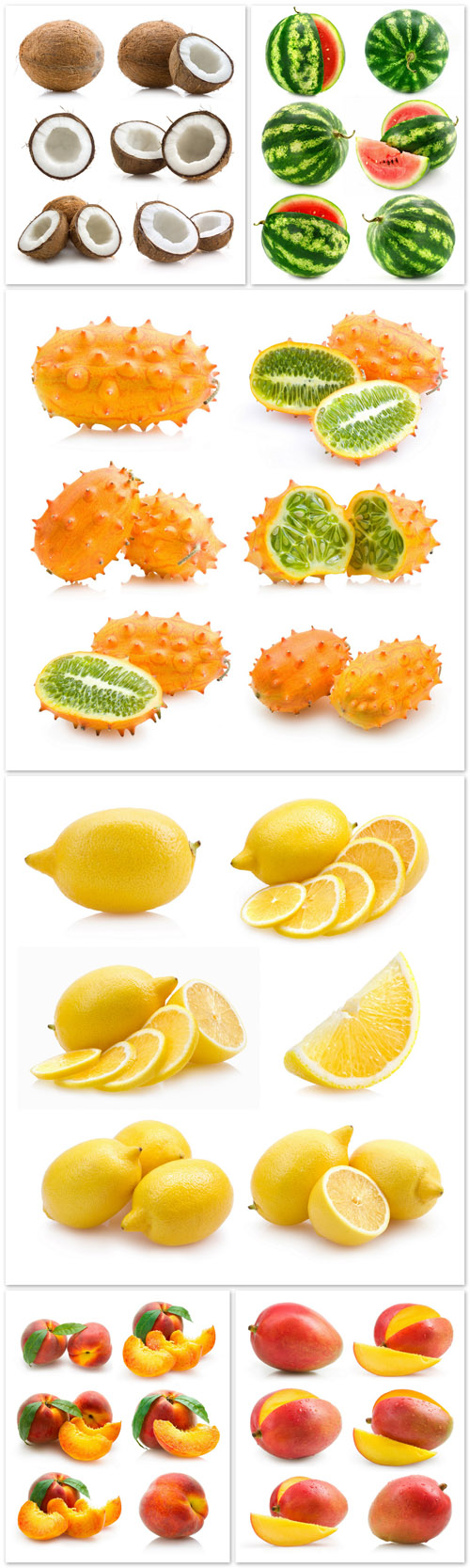 Photo Cliparts - Fruits