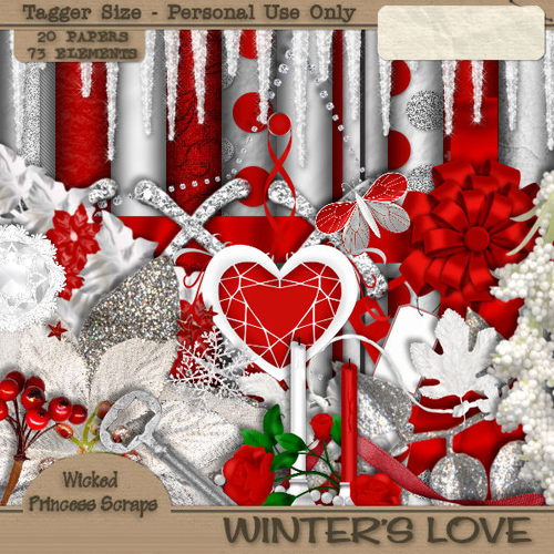 Scrap-set - Winters Love