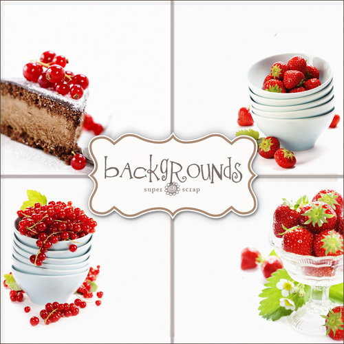Textures - Berry Backgrounds #1