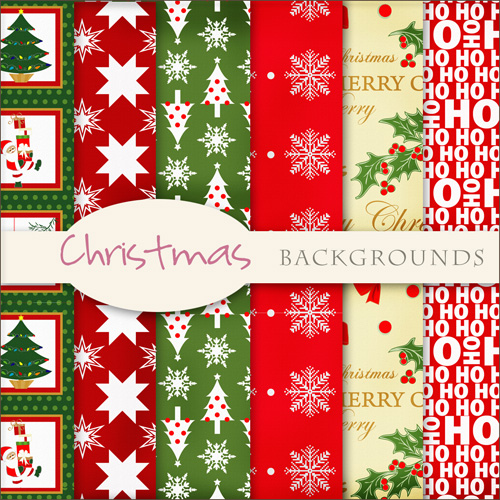 Textures - Christmas Backgrounds #1