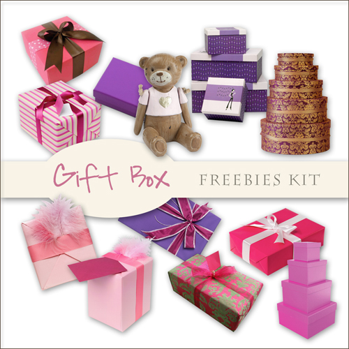 Scrap-kit - Gifts Boxes #2