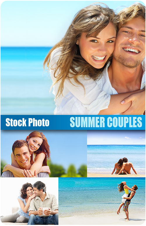 UHQ Stock Photo - Summer Couples