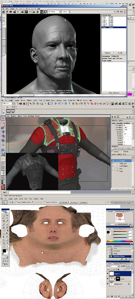 Character Texturing for Production Texturing Techniques with Ben Neall (2008)