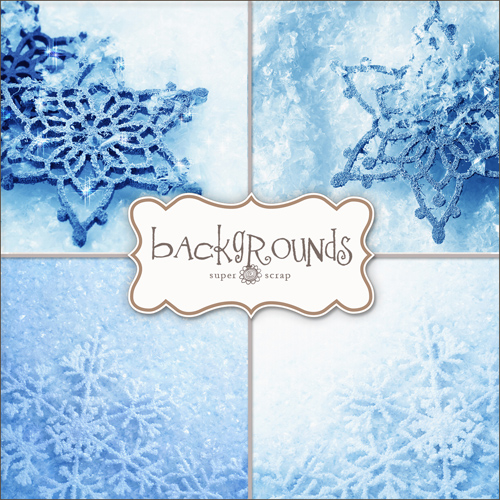 Textures - Snow Backgrounds #1