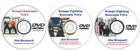 Jim Brassard - Kempo Fighting Koncepts Vol. 1-3