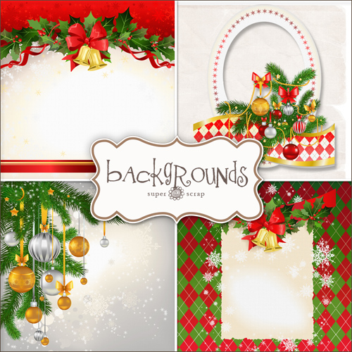 Textures - Christmas Backgrounds #3