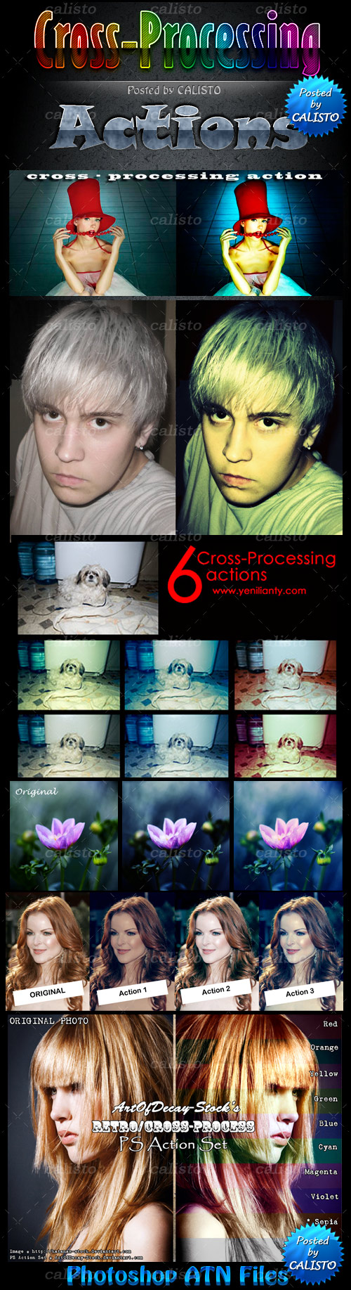 Cross-Processing Actions