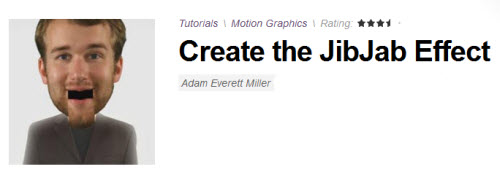 AE Tuts+ Create JibJab Effect