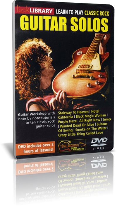 LICK LIBRARY - Learn to Play Classic Rock Solos
