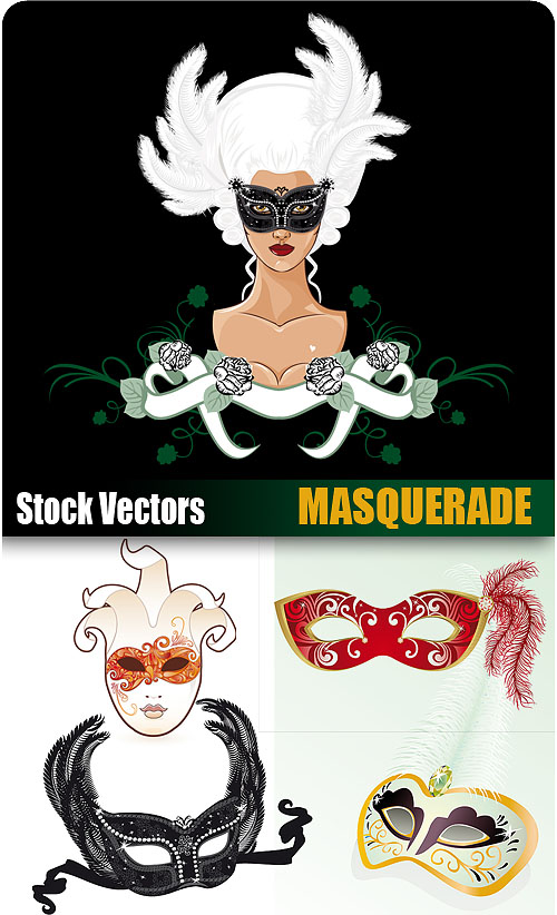 Stock Vectors - Masquerade