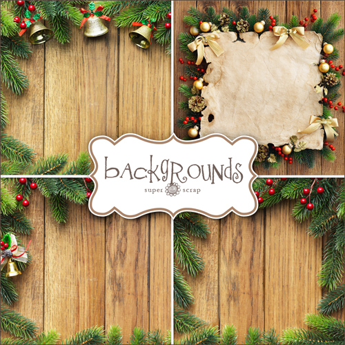 Textures - Christmas Backgrounds #6