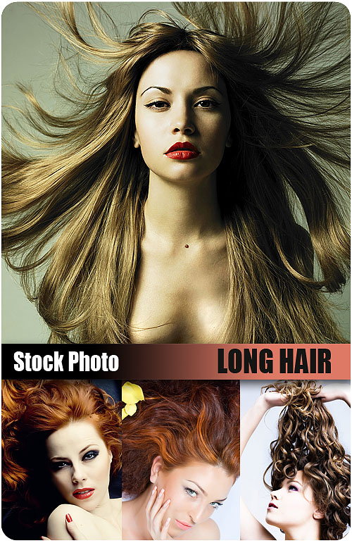 UHQ Stock Photo - Long Hair