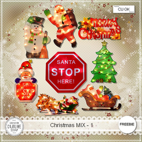 Scrap-kit - Christmas Atributes MIX
