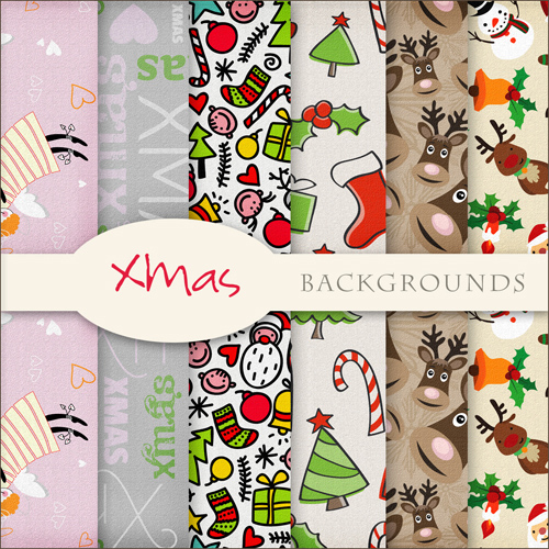 Textures - Christmas Backgrounds #12