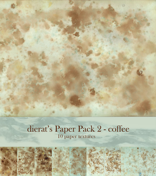 Paper Pack 2 by dierat - Coffee